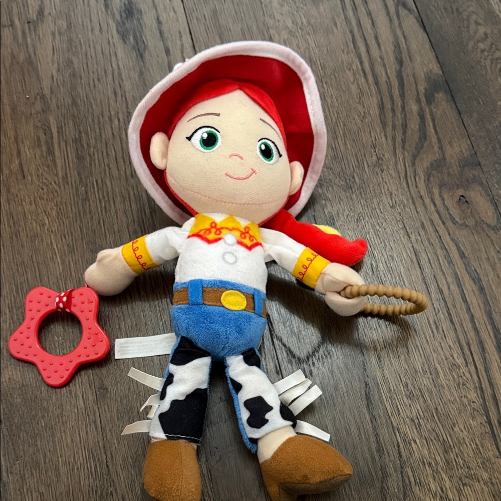 Disney Cowgirl Plush with Red Hair and Blue Pants